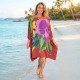 Rayon Dress Hand Painted for Summer Made in Bali